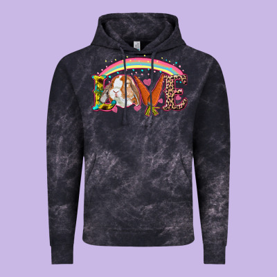 Easter Bunny Love Vintage Hoodie Designed By Ranaportraitstore