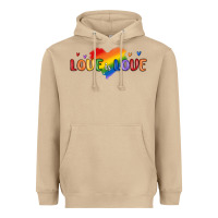 Mushroom love is love lgbtq Heavyweight Hoodie - MaliasSmallBusiness