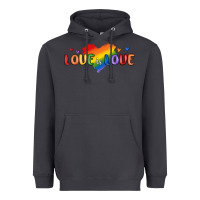 Smoke love is love lgbtq Heavyweight Hoodie - MaliasSmallBusiness