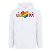 White love is love lgbtq Heavyweight Hoodie - MaliasSmallBusiness