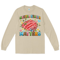 Mushroom mental health matters Long Sleeve Tee - Artiststas