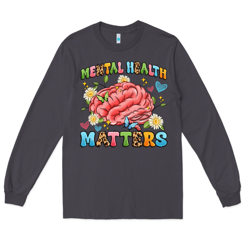 Mental Health Matters Long Sleeve Tee by Artiststas | Teevron