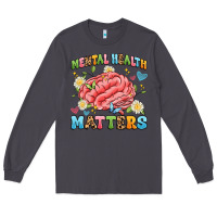 Smoke mental health matters Long Sleeve Tee - Artiststas