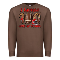 Chestnut i tackled 100 days of school Premium Sweatshirt - MaliasSmallBusiness