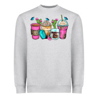 Heather Grey mother's day coffee cups Heavyweight Sweatshirt - Zillion Design Studio