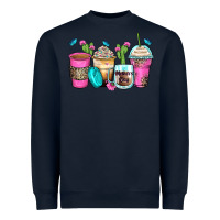 Navy mother's day coffee cups Heavyweight Sweatshirt - Zillion Design Studio