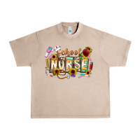 French Oak school nurse Urban Heavy Tee - CowhideDigitalArt