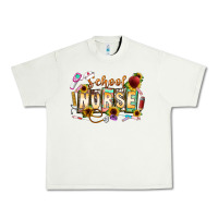 Pistachio school nurse Urban Heavy Tee - CowhideDigitalArt