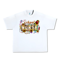 White school nurse Urban Heavy Tee - CowhideDigitalArt