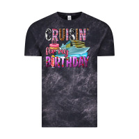 Cloud Black Cruisin' for my birthday Vintage Tee - texasbilliewilder