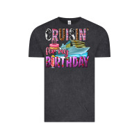 Vintage Black Cruisin' for my birthday Vintage Tee - texasbilliewilder