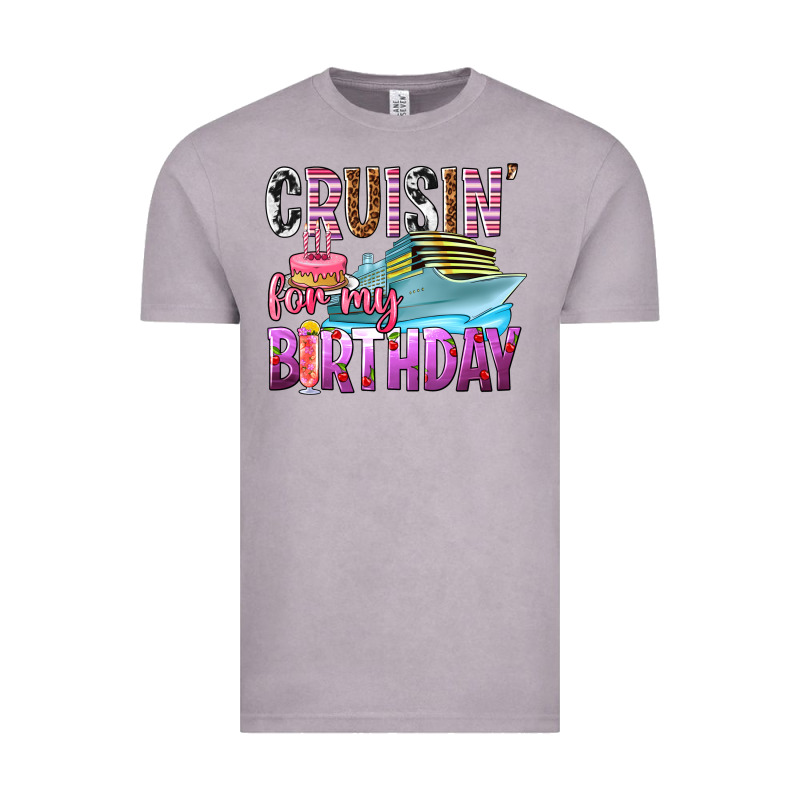 Cruisin' For My Birthday Vintage Tee by texasbilliewilder | Teevron