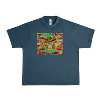 Midnight Navy cinco de mayo sombrero skull mousepad Urban Heavy Tee - BarkalooDesign