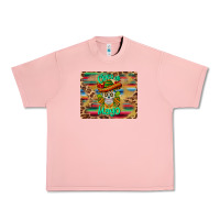 Salmon cinco de mayo sombrero skull mousepad Urban Heavy Tee - BarkalooDesign