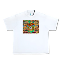 White cinco de mayo sombrero skull mousepad Urban Heavy Tee - BarkalooDesign