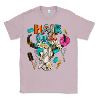 Lilac bullskull hairstlist Classic Tee - AdoDesignShop