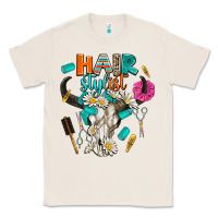 Natural bullskull hairstlist Classic Tee - AdoDesignShop