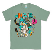 Sage bullskull hairstlist Classic Tee - AdoDesignShop