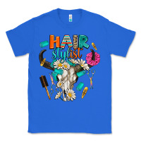 True Royal bullskull hairstlist Classic Tee - AdoDesignShop