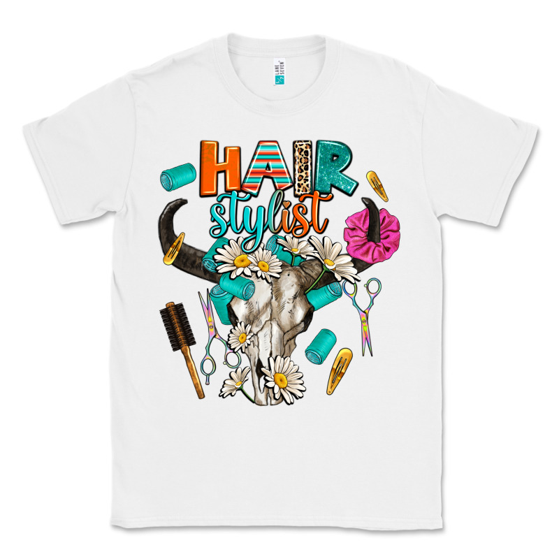 Bullskull Hairstlist Classic Tee by AdoDesignShop | Teevron