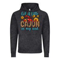 Vintage Black got a little cajun in my soul Vintage Hoodie - Zillion Design Studio