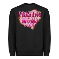 Black praying moms club Heavyweight Sweatshirt - texasbilliewilder