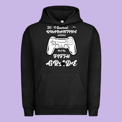 I Survived Quarantine Level Next Fifth Grade Urban Hoodie Designed By Bettercallsaul
