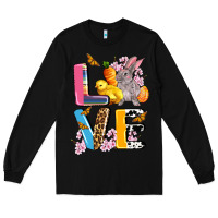 Black love easter Long Sleeve Tee - AdoDesignShop