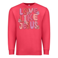 Cardinal love like jesus Premium Sweatshirt - MaliasSmallBusiness