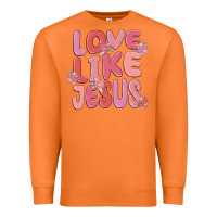 Carrot love like jesus Premium Sweatshirt - MaliasSmallBusiness