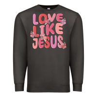 Smoke love like jesus Premium Sweatshirt - MaliasSmallBusiness