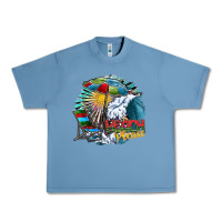 Pebble Blue beach please Urban Heavy Tee - SublimationCraftShop