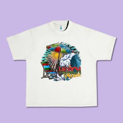 Beach Please Urban Heavy Tee Designed By Sublimationcraftshop