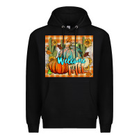 Black welcome fall tumbler Premium Hoodie - BundleAndBundleShop