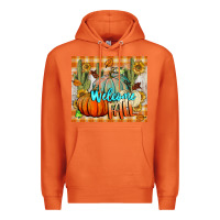 Carrot welcome fall tumbler Premium Hoodie - BundleAndBundleShop