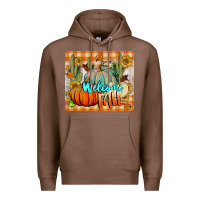 Chestnut welcome fall tumbler Premium Hoodie - BundleAndBundleShop