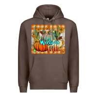 Coffee welcome fall tumbler Premium Hoodie - BundleAndBundleShop