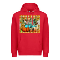 Red welcome fall tumbler Premium Hoodie - BundleAndBundleShop