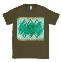 Army Green green glitter Classic Tee - JahusDesignShop