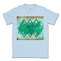 Dusty Blue green glitter Classic Tee - JahusDesignShop