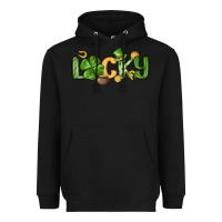 Black lucky st patrick s day Heavyweight Hoodie - MaliasSmallBusiness