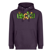 Plum lucky st patrick s day Heavyweight Hoodie - MaliasSmallBusiness