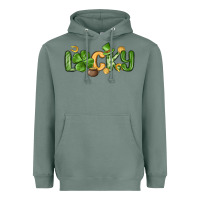 Sage lucky st patrick s day Heavyweight Hoodie - MaliasSmallBusiness