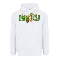 White lucky st patrick s day Heavyweight Hoodie - MaliasSmallBusiness