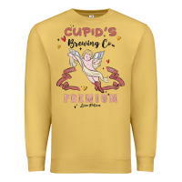 Antique Gold cupids brewing company Premium Sweatshirt - MaliasSmallBusiness