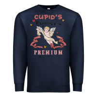 Navy cupids brewing company Premium Sweatshirt - MaliasSmallBusiness