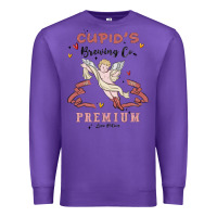 Purple cupids brewing company Premium Sweatshirt - MaliasSmallBusiness