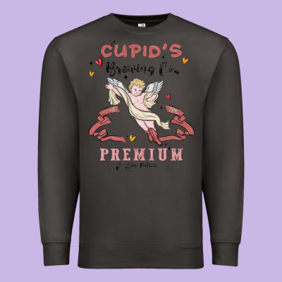 Cupids Brewing Company Premium Sweatshirt Designed By Maliassmallbusiness