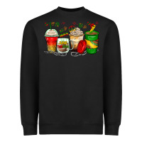 Black juneteenth coffee cups Heavyweight Sweatshirt - Zillion Design Studio