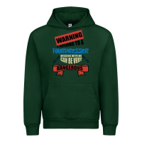Forest Green I belong to a HAIRDRESSER warning job funny partner Urban Hoodie - Bettercallsaul